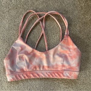 Forever 21 pink sports bra size Xs